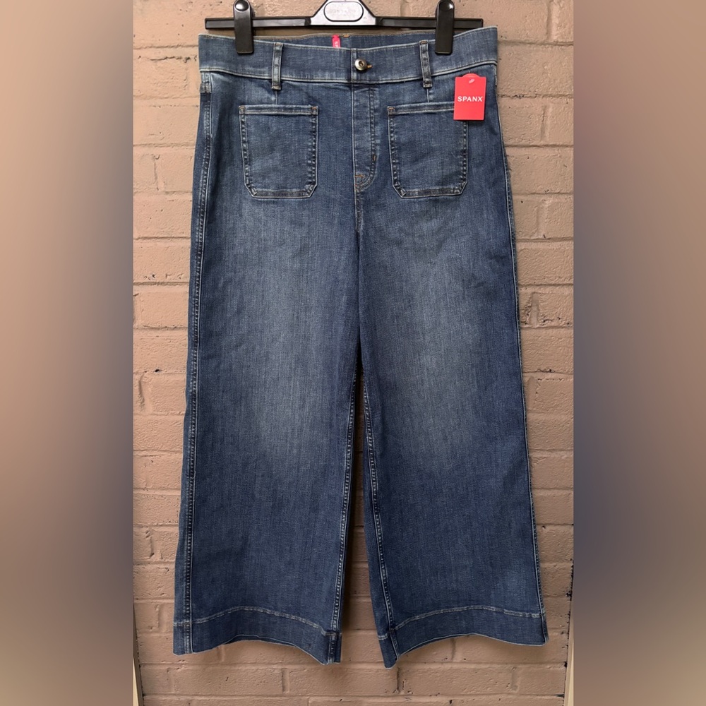 SPANX  NWT Women's Wide-Leg Jeans XL